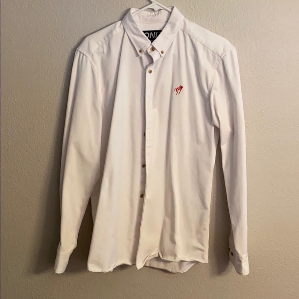 ONLY. NY OK Washed Twill Shirt